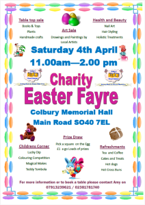 Charity Easter Fayre Poster